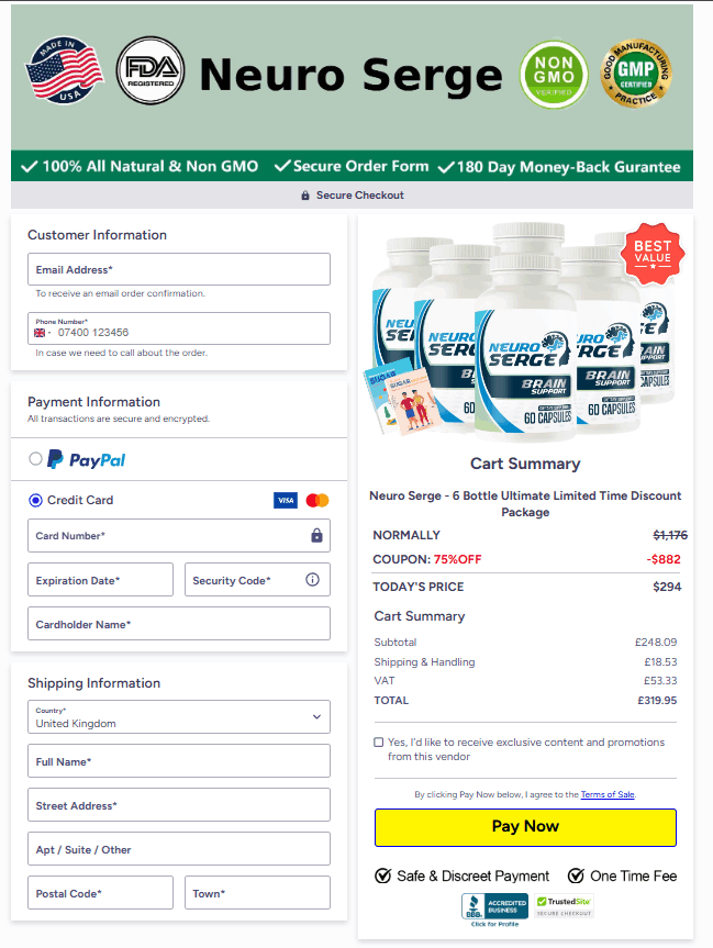 Neuro Serge official website